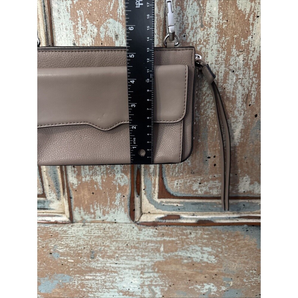 Rebecca Minkoff Bree Crossbody Bag Tan Leather - Picture 15 of 16